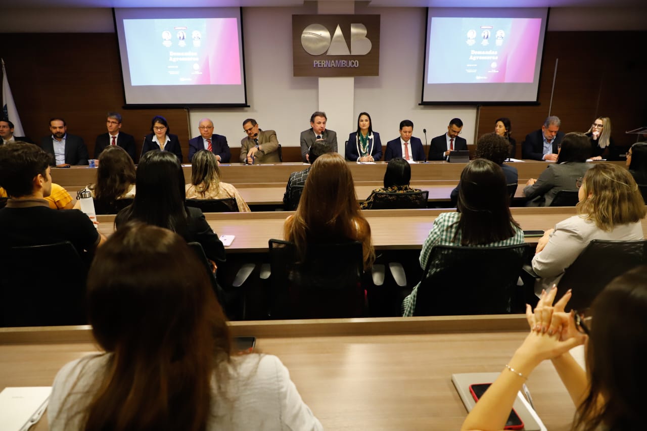 Evento "Demendas Agressoras" na OAB-PE
