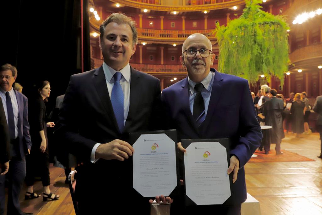 Entrega da medalha Jo&atilde;o Alfredo Correia de Oliveira