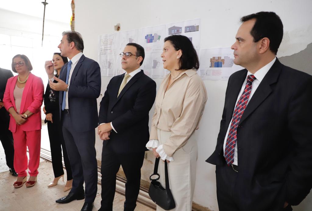 Obras da nova sede da OAB Cabo de Santo Agostinho avan&ccedil;am