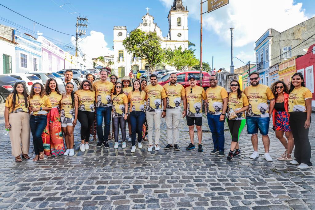 1&ordf; Caminhada Contra o Racismo