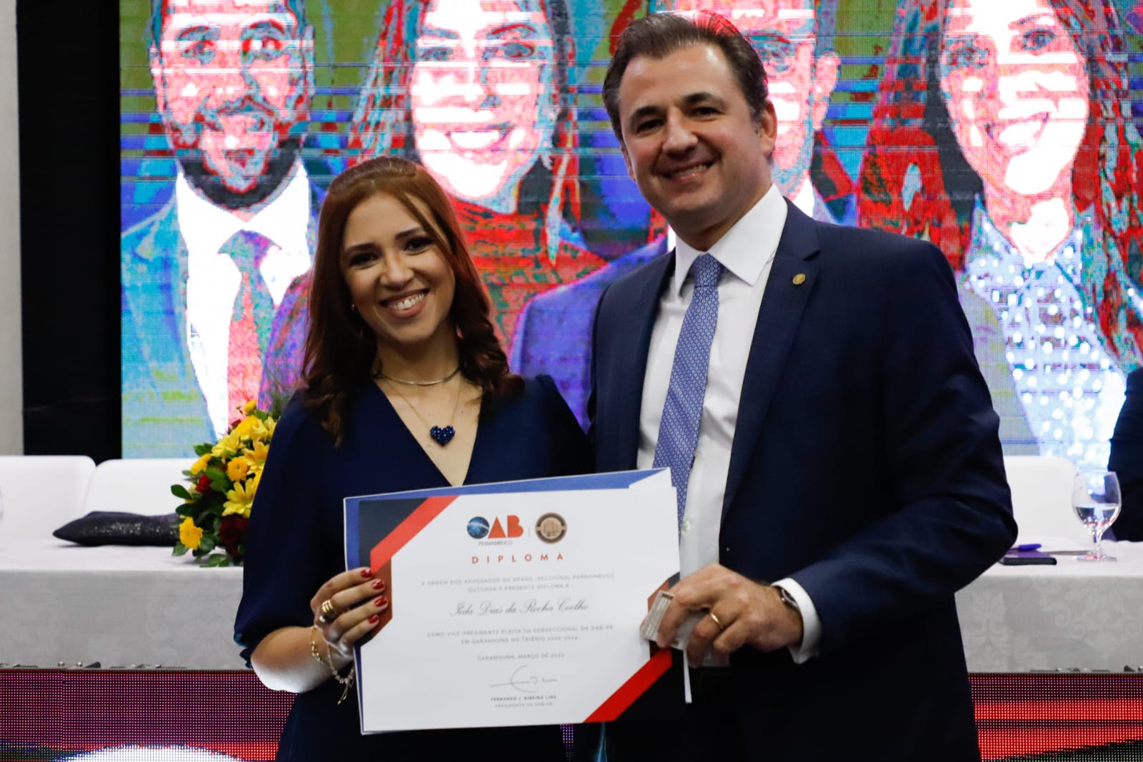 Posse festiva da nova mesa diretora da OAB Garanhuns