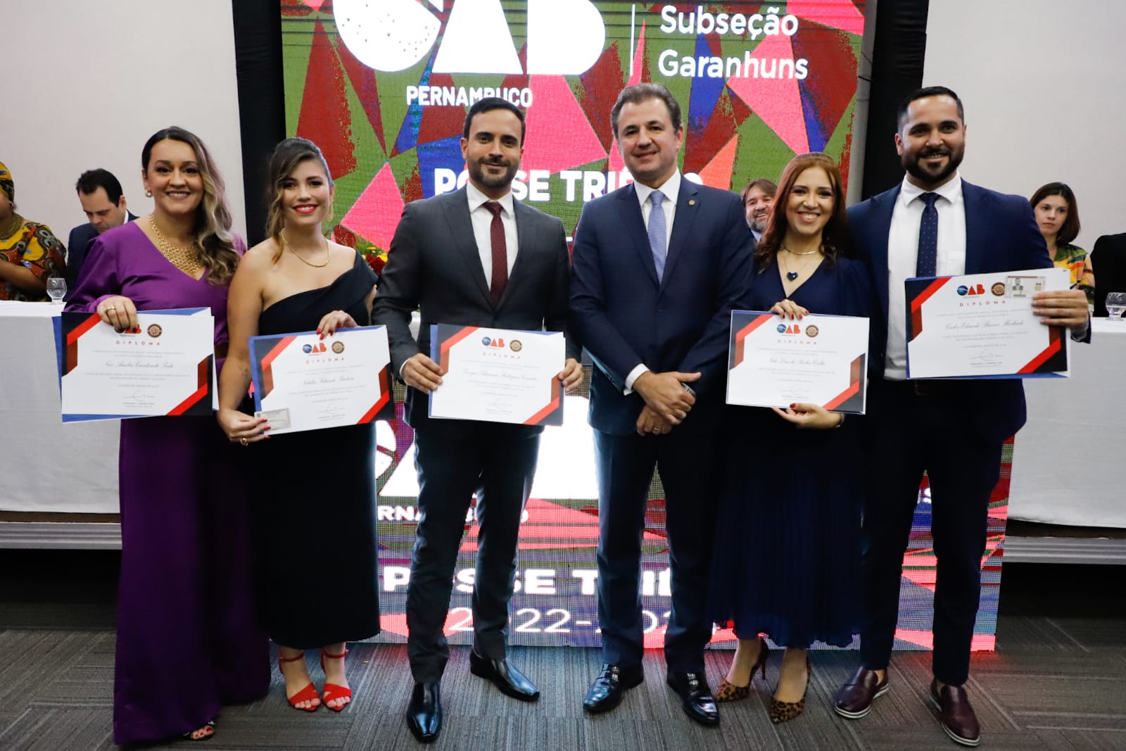Posse festiva da nova mesa diretora da OAB Garanhuns