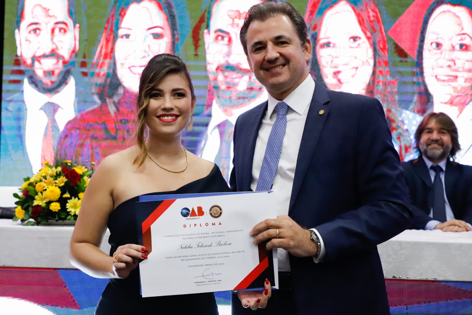 Posse festiva da nova mesa diretora da OAB Garanhuns