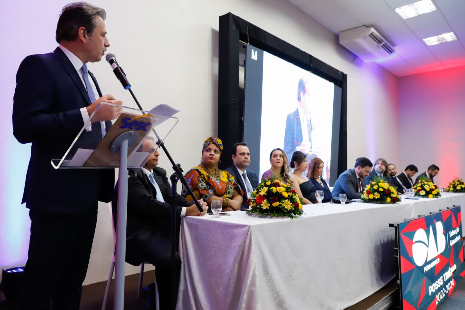 Posse festiva da nova mesa diretora da OAB Garanhuns