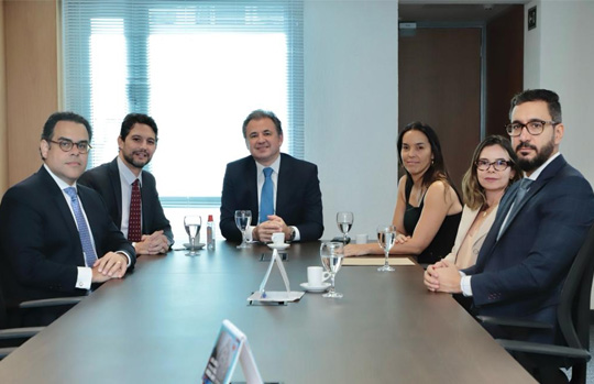 Presidente da OAB-PE recebe superintendente da Pol&iacute;cia Federal para falar sobre temas de interesse da advocacia