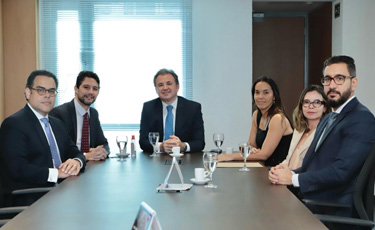 Presidente da OAB-PE recebe superintendente da Pol&iacute;cia Federal para falar sobre temas de interesse da advocacia