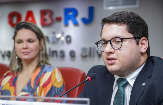 Conselheiro Dhiego de Lav&ocirc;r representa OAB-PE no 1&deg; Encontro Nacional de Celeridade Processual realizado pelo Conselho Federal