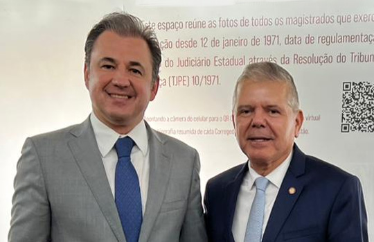 Fernando Ribeiro e Ricardo Paes Barreto tratam de parcerias