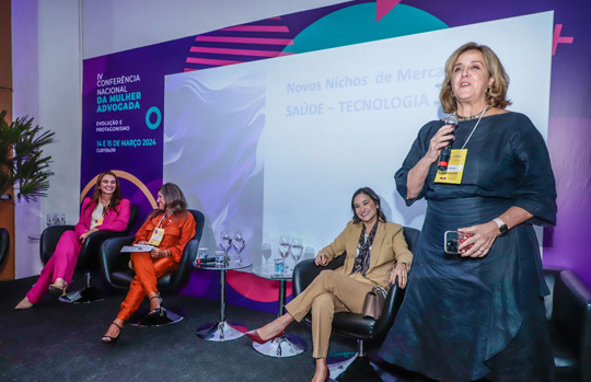 Vice-presidente da OAB-PE ministra palestra na IV Confer&ecirc;ncia Nacional da Mulher Advogada