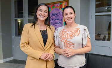 Ingrid Zanella e Secret&aacute;ria da Mulher de Pernambuco, Juliana Gouveia, discutem a&ccedil;&otilde;es em prol da advocacia feminina
