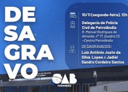 OAB-PE promove desagravo público em Petrolândia