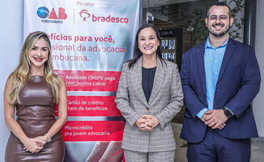 Parceria com o Bradesco: OAB-PE lan&ccedil;a programa que permite pagar a anuidade utilizando os pontos da Livelo