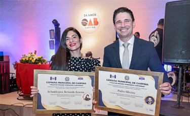 OAB-PE participa da celebração dos 34 anos da OAB Carpina; vice-presidente Schamkypou Bezerra recebe título de cidadã