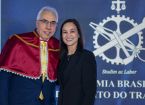 Notícia em destaque: Ingrid Zanella prestigia posse de S&eacute;rgio Torres Teixeira na presid&ecirc;ncia da ABDT