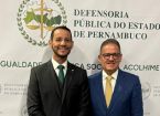 Notícia em destaque: OAB-PE marca presen&ccedil;a na posse do novo defensor p&uacute;blico-geral de Pernambuco