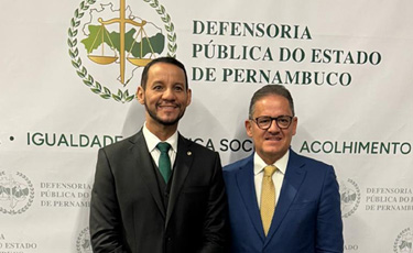 OAB-PE marca presença na posse do novo defensor público-geral de Pernambuco
