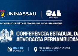 Notícia em destaque: OAB-PE, em parceria com a UNINASSAU, realiza Conferência Estadual da Advocacia Pernambucana com foco em inovação, inteligência artificial e os desafios da Advocacia 5.0