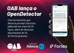 Notícia em destaque: OAB lança plataforma gratuita OpenDetector para checagem de Inteligência Artificial em documentos jurídicos