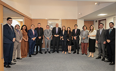 OAB Pernambuco recebe desembargador Sérgio Torres Teixeira e reafirma apoio à indicação ao TST
