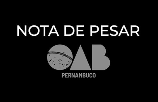Nota de pesar – José Carlos Araújo