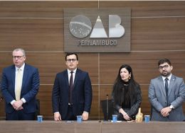 Notícia em destaque: OAB-PE realiza juramento de novos advogados e reforça apoio ao início da carreira