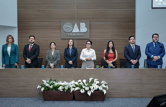 Juramento: OAB-PE recebe os novos advogados e advogadas em solenidade