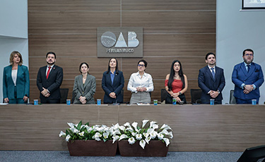 Juramento: OAB-PE recebe os novos advogados e advogadas em solenidade