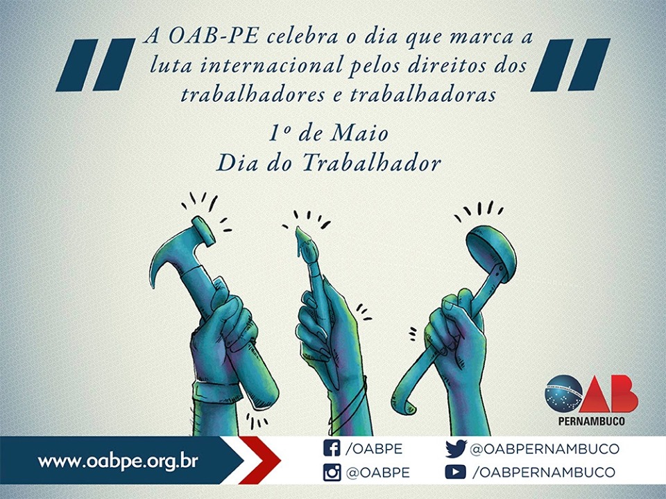 1 de maio - Dia do Trabalhador