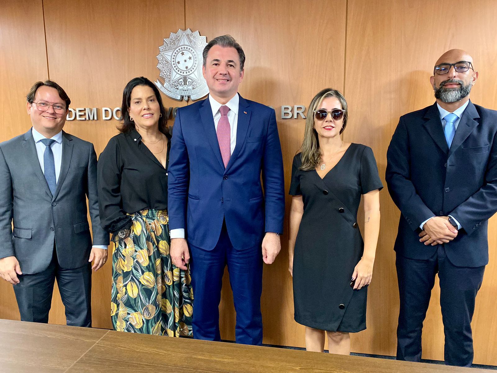 Fernando Ribeiro Lins recebe integrantes da Diretoria da Infância do TJPE
