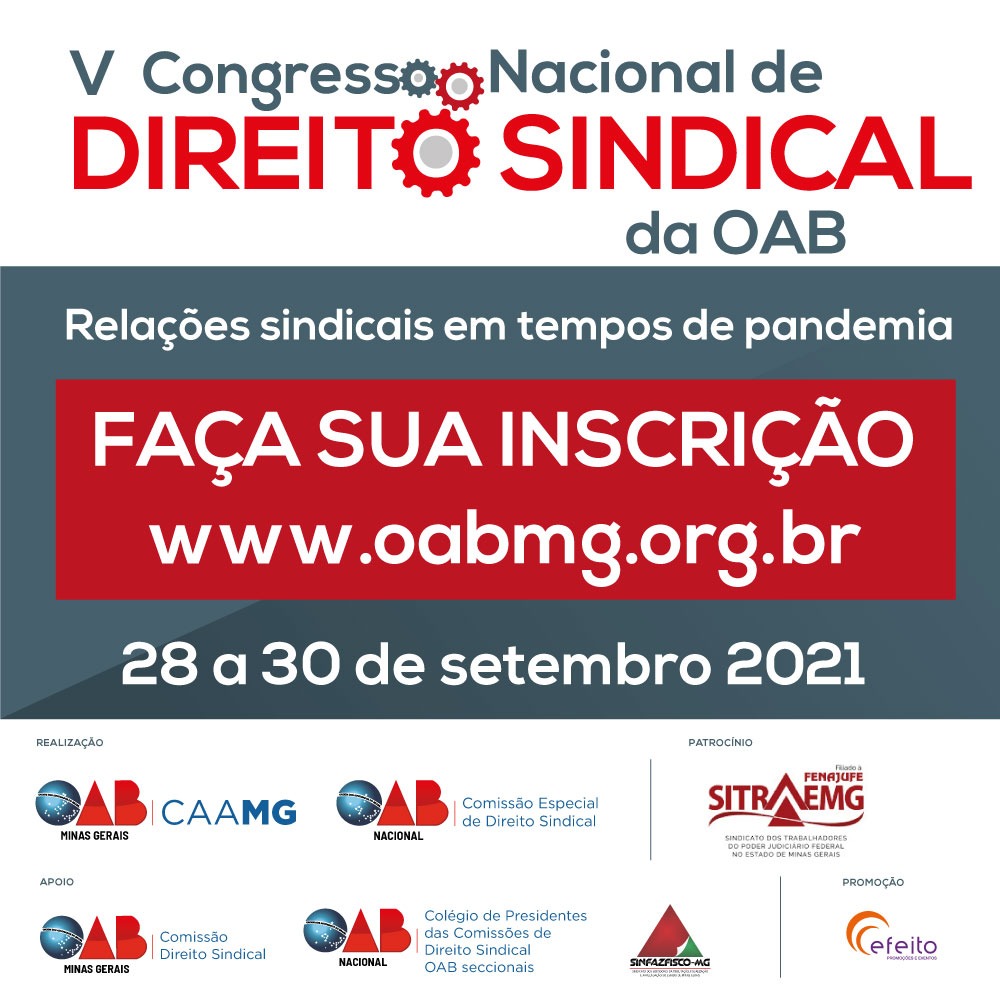 OAB realiza 5º Congresso Nacional de Direito Sindical