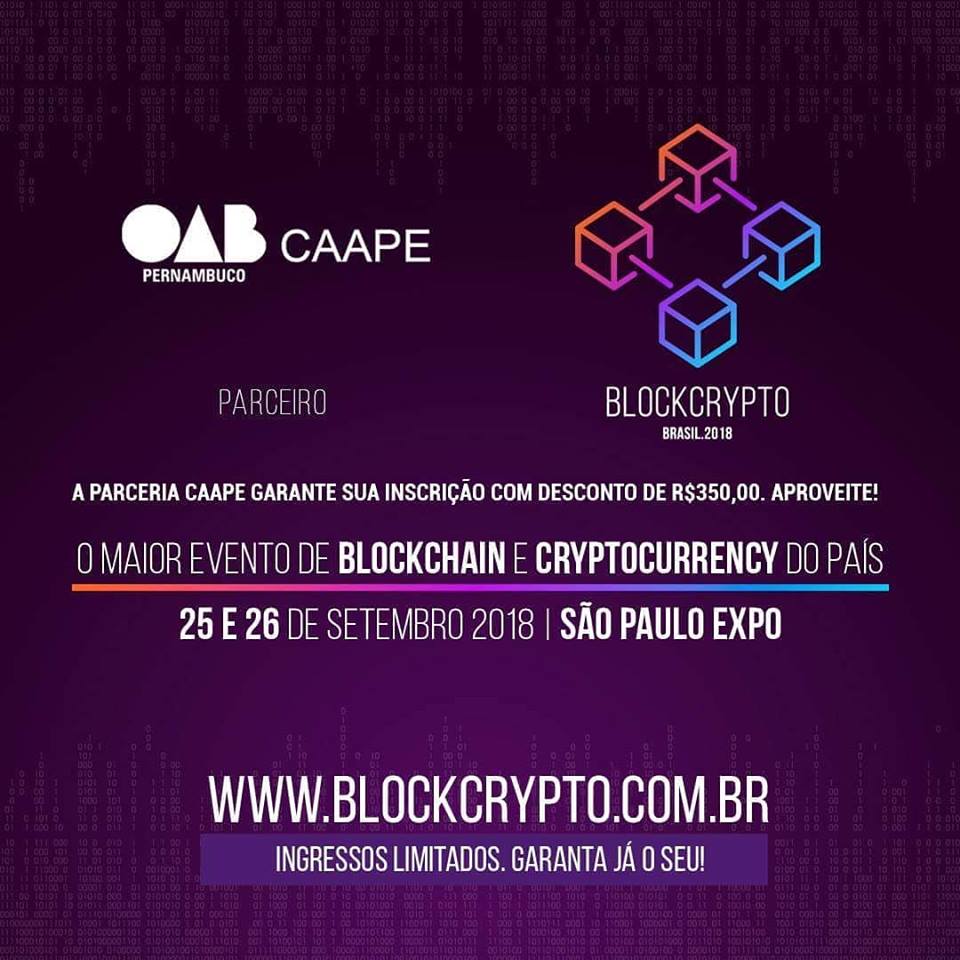 BlockCrypto Conference - em S&atilde;o Paulo