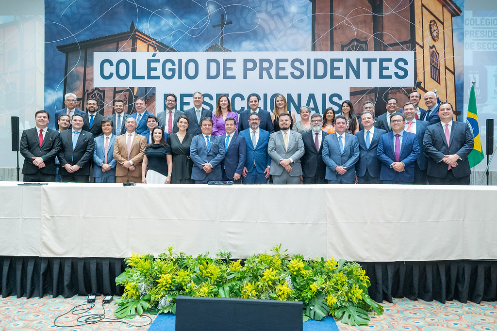 Colégio de Presidentes: em Goiás, Fernando Ribeiro reafirma compromisso da OAB-PE na defesa da liberdade do exercício da profissão