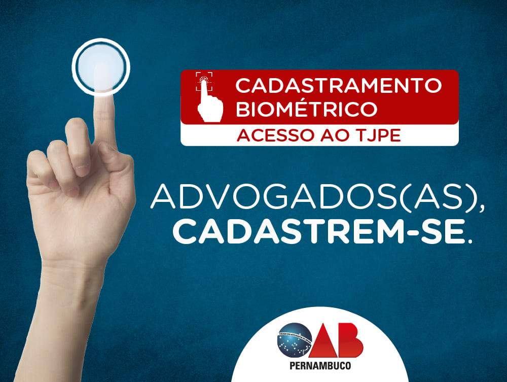 TJPE exige cadastramento biom&eacute;trico para acessar Pal&aacute;cio da Justi&ccedil;a