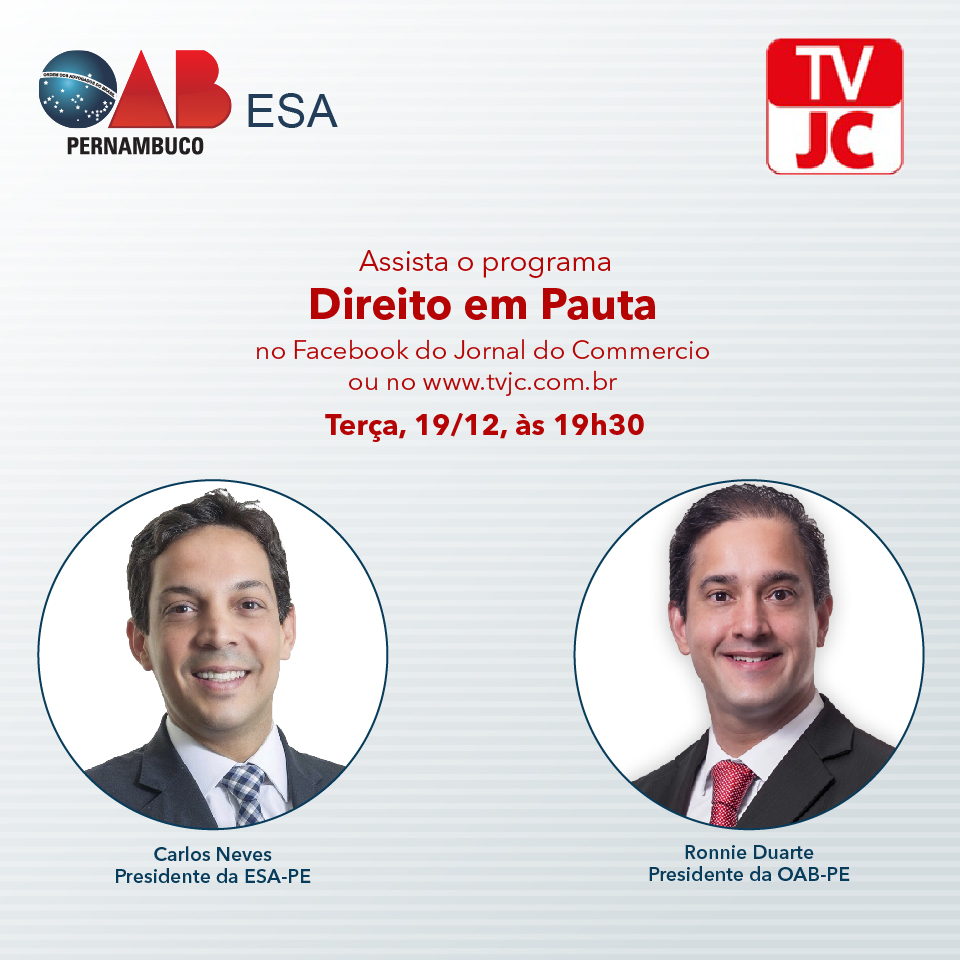 Programa Direito em Pauta desta ter&ccedil;a (19) debater&aacute; o futuro da advocacia