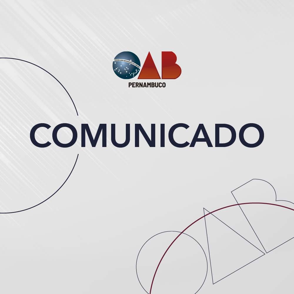 Comunicado sobre a proposta de venda da antiga sede da OAB-PE