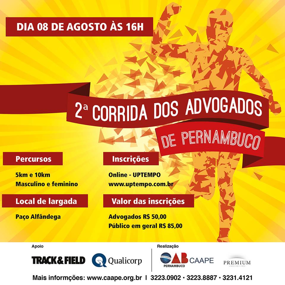 CAAPE promove Corrida dos Advogados