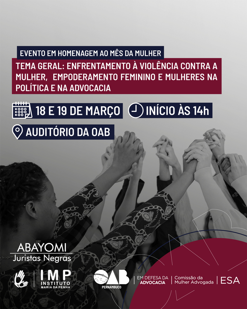 Comissão promove evento em homenagem ao Mês da Mulher