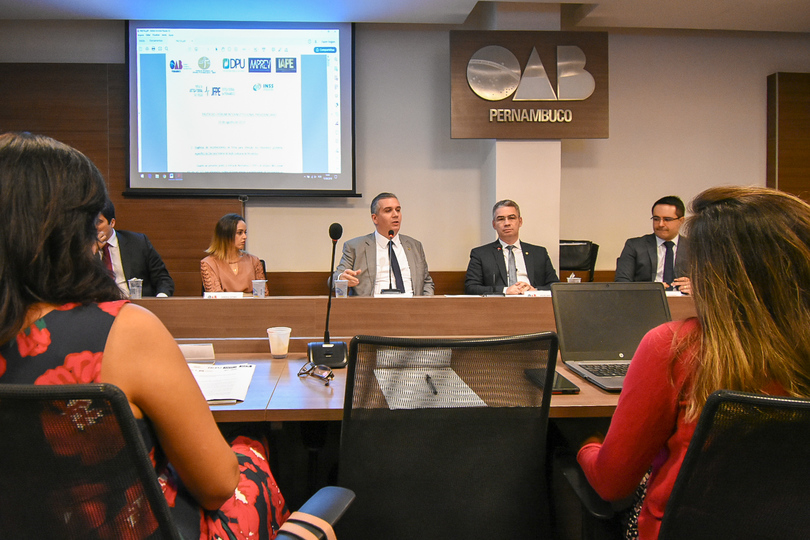 OAB-PE recebe o I F&oacute;rum Institucional de Direito Previdenci&aacute;rio
