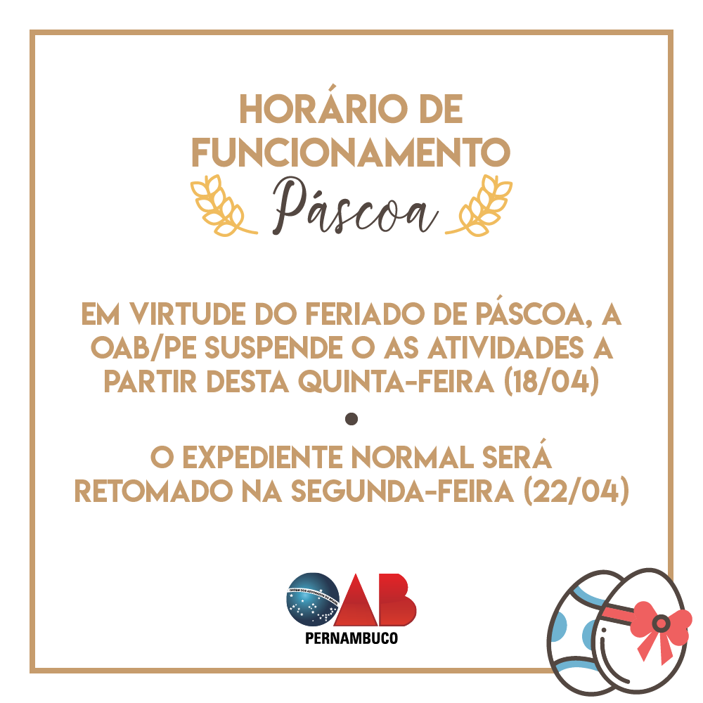 Hor&aacute;rio de atendimento na Semana Santa