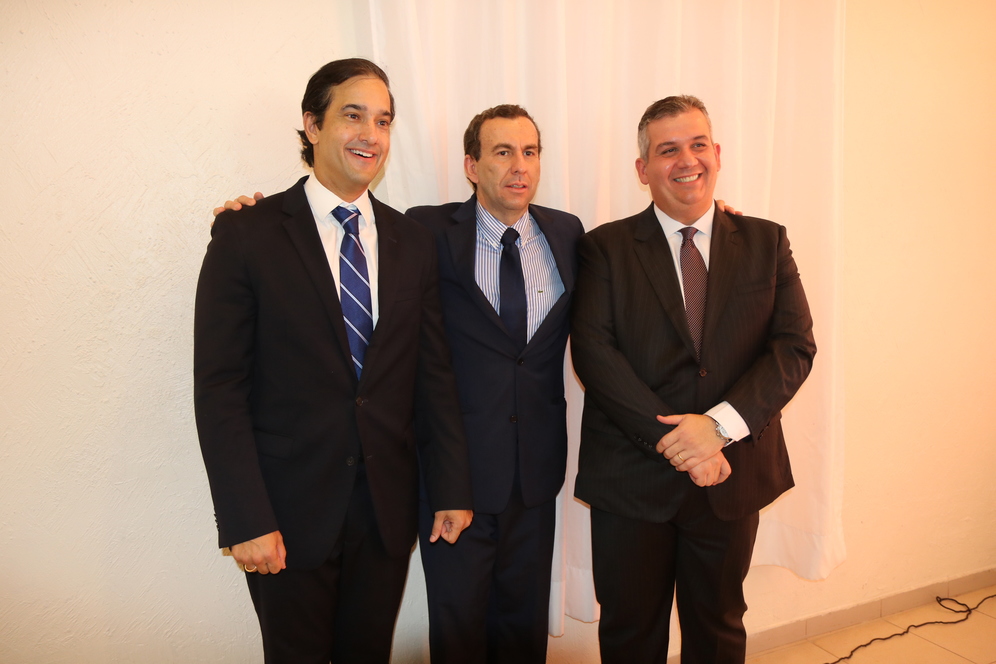 Ronnie Duarte foi o saudante de evento do Gere que homenageou o presidente da Caape