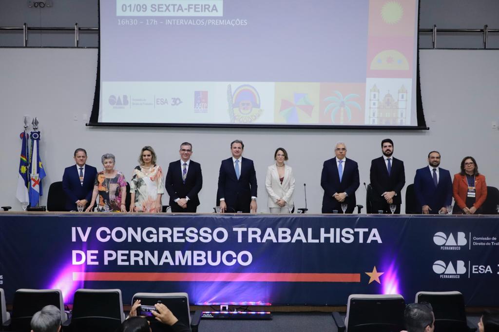 Congresso da Advocacia Trabalhista de Pernambuco celebra 80 Anos da CLT