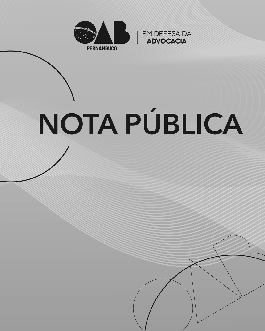 Nota p&uacute;blica em favor de advogada que sofreu ataques no per&iacute;odo eleitoral