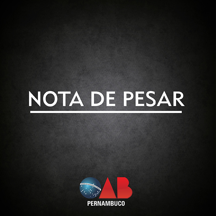 Nota de Pesar pelo falecimento do professor Luiz Fl&aacute;vio Gomes