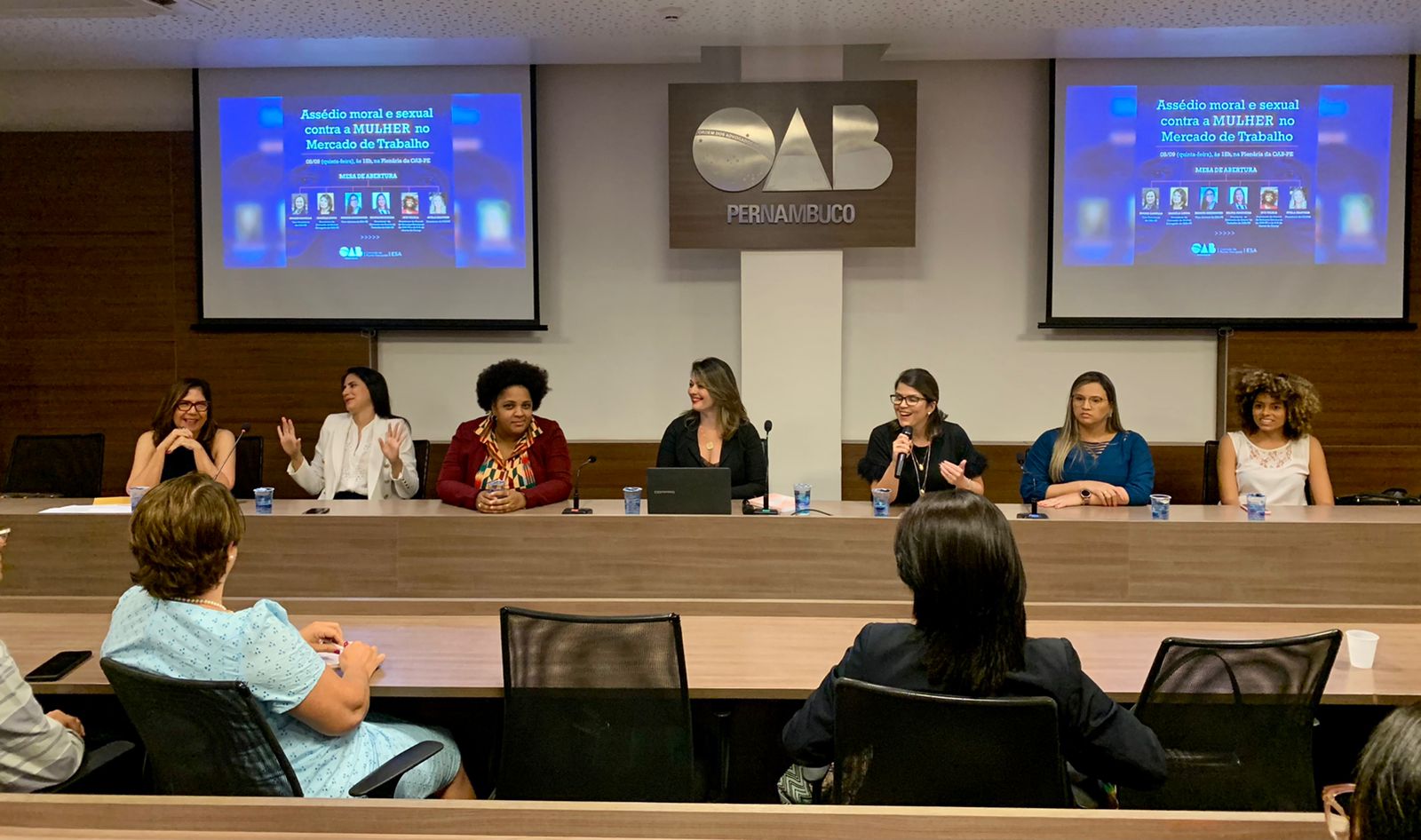 OAB-PE promove debate sobre assédio moral e sexual contra a mulher no mercado de trabalho