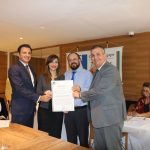 Ana Luiza Mousinho recebeu homenagem do Caxangá Ágape 