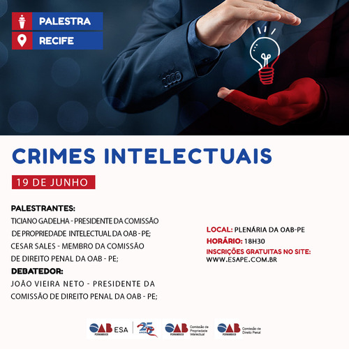 Crimes Intelectuais - no Recife