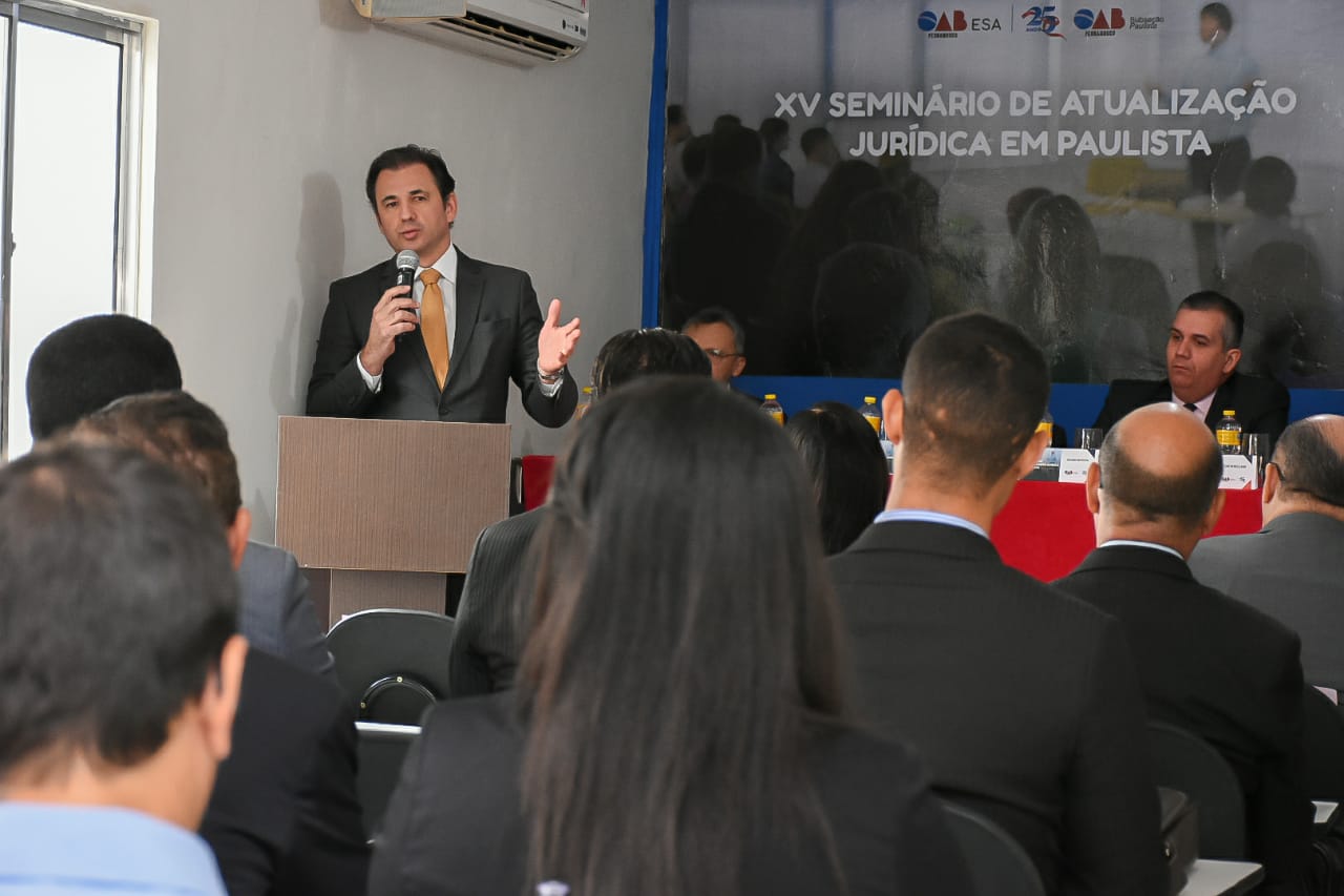 ESA-PE promove Seminário de Atualização Jurídica na OAB Paulista