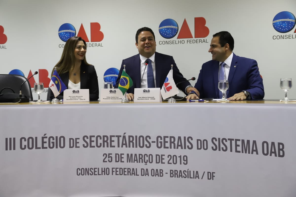 Ana Luiza Mousinho representa OAB-PE no III Colégio de Secretários-Gerais