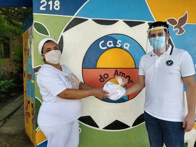 Comiss&atilde;o realiza doa&ccedil;&atilde;o de m&aacute;scaras a institui&ccedil;&otilde;es de acolhimento de idosos
