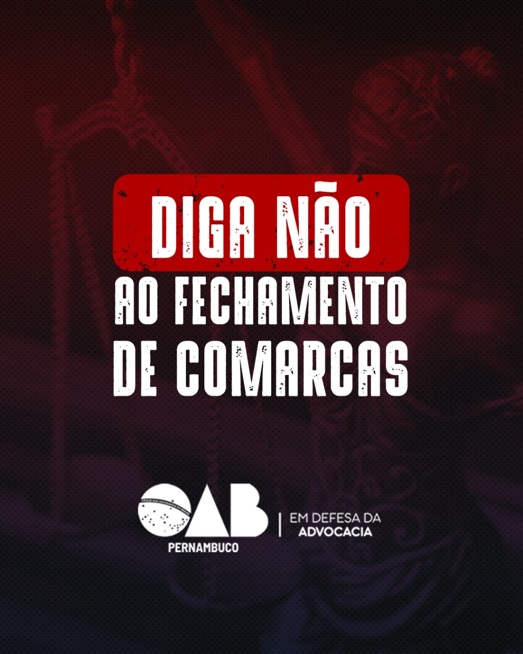 OAB Pernambuco promove ato contra fechamento de comarcas